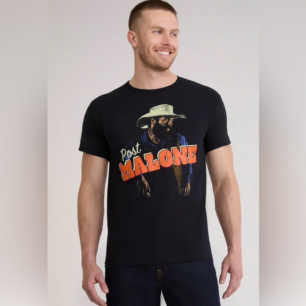 Post Malone Men's & Big Men's Cotton Graphic Tee